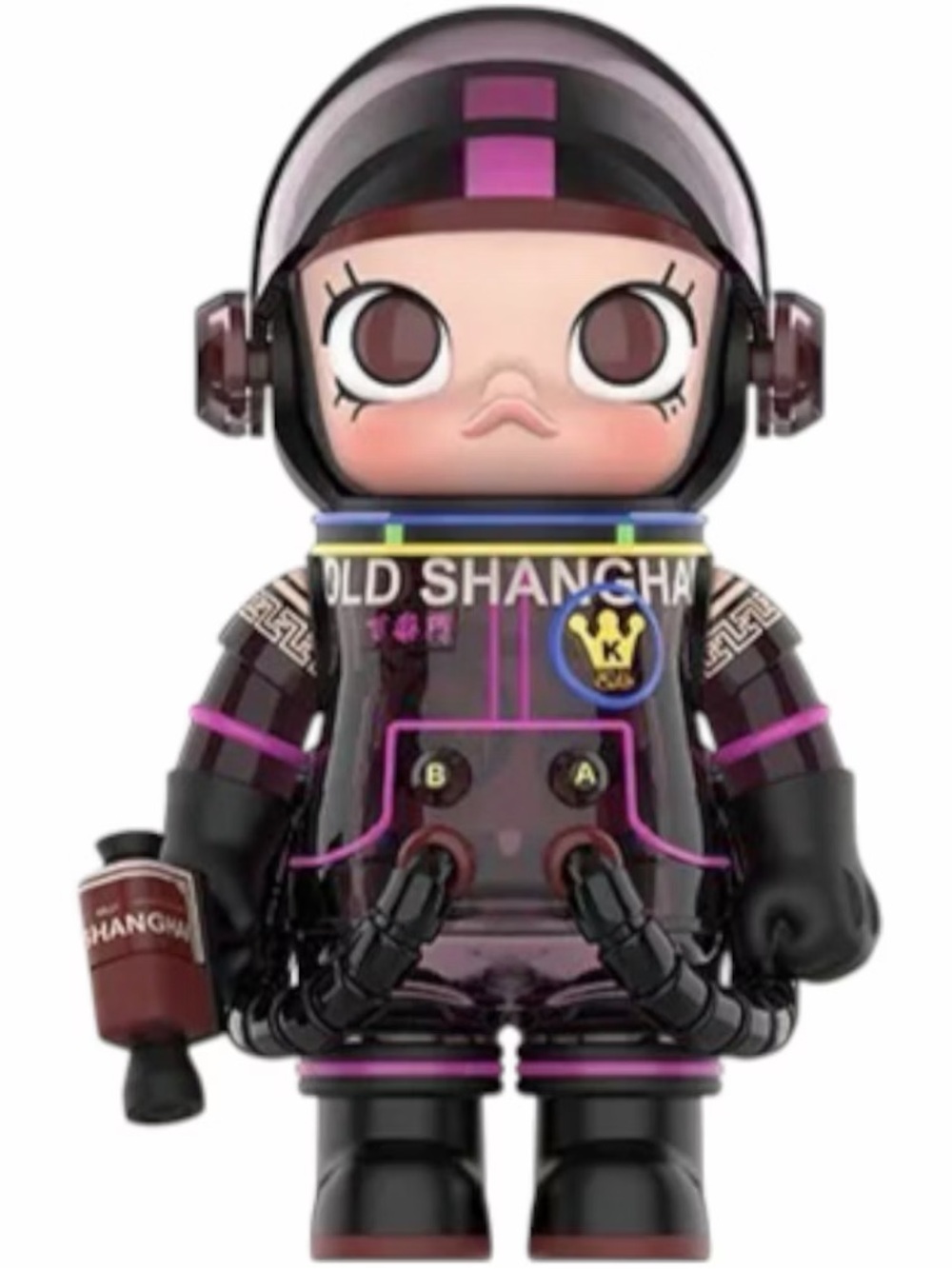 Pop Mart Mega Space Molly 100% Palmer House Old Shanghai Vinyl Figure